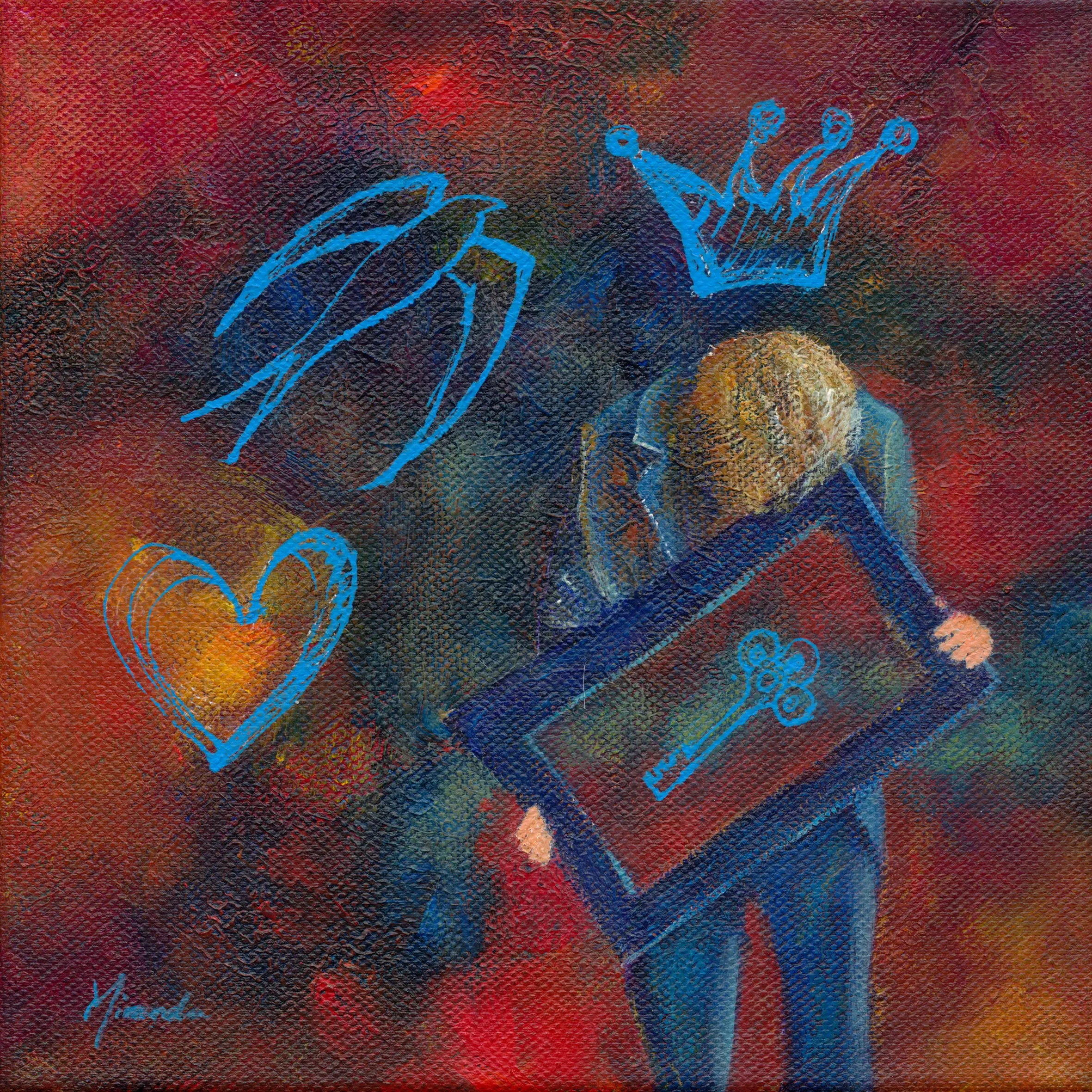 Coro(na)tion 2 - mixed media artwork