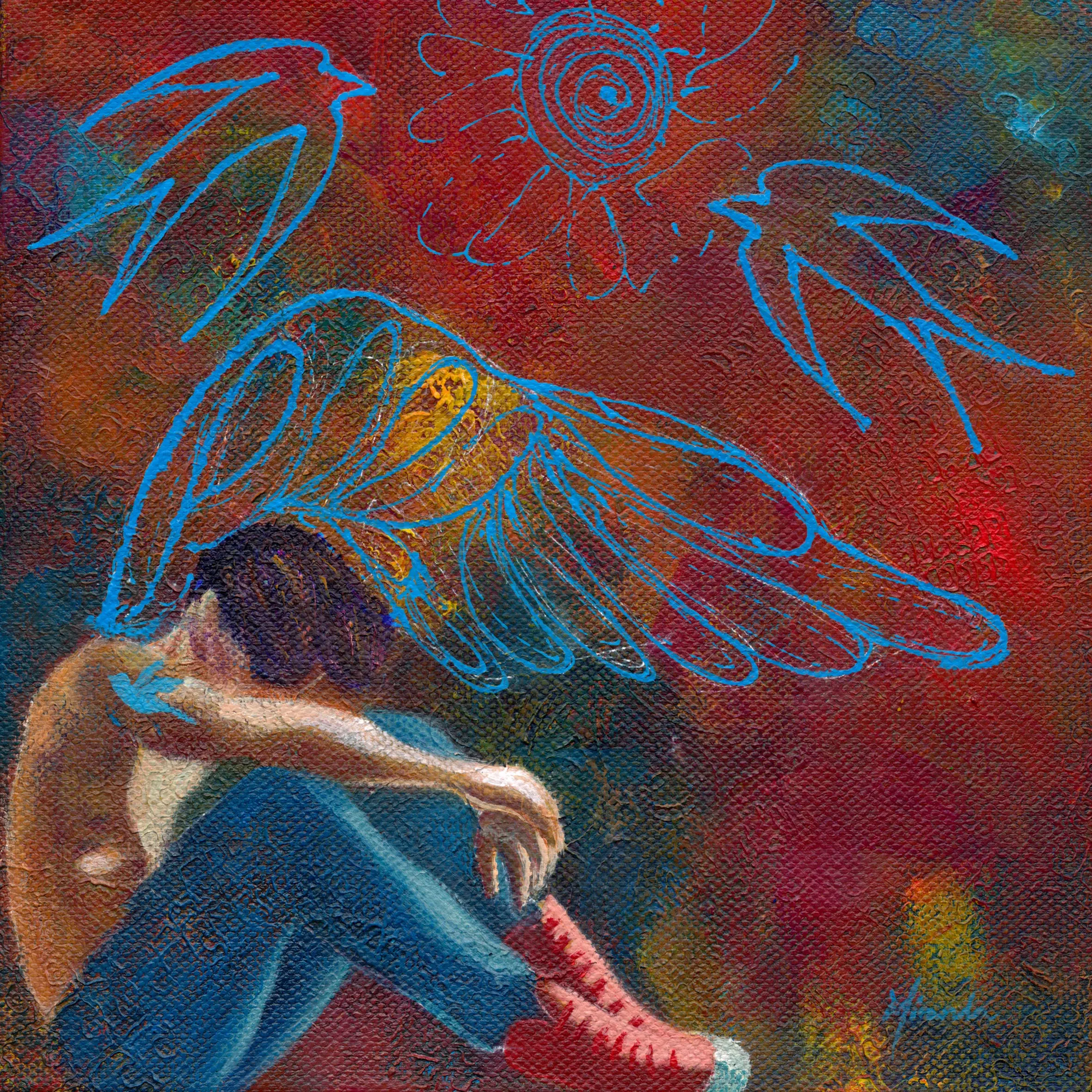 Coro(na)tion 4 - mixed media artwork