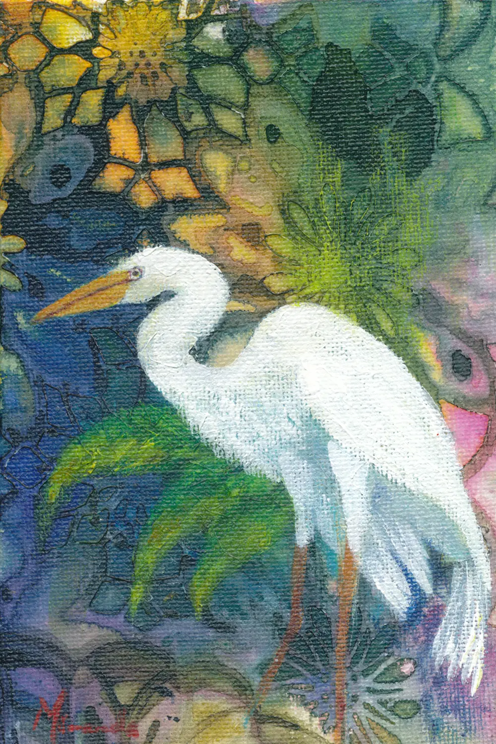 Mini 6 - mixed media artwork