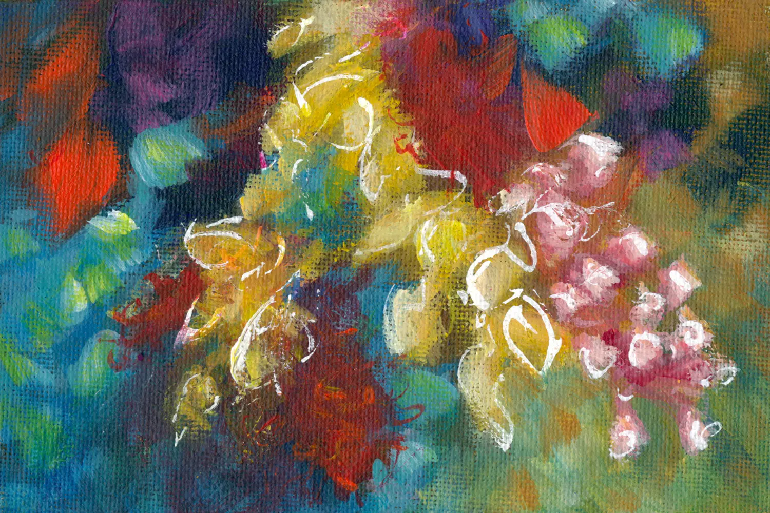Mini 8 - mixed media artwork