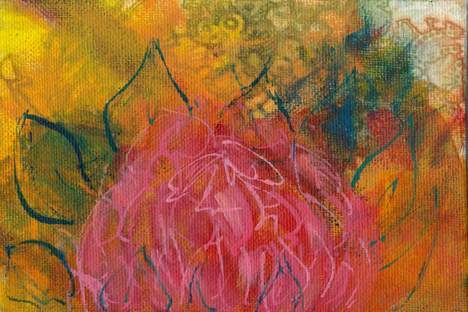 Mini 10 - mixed media artwork