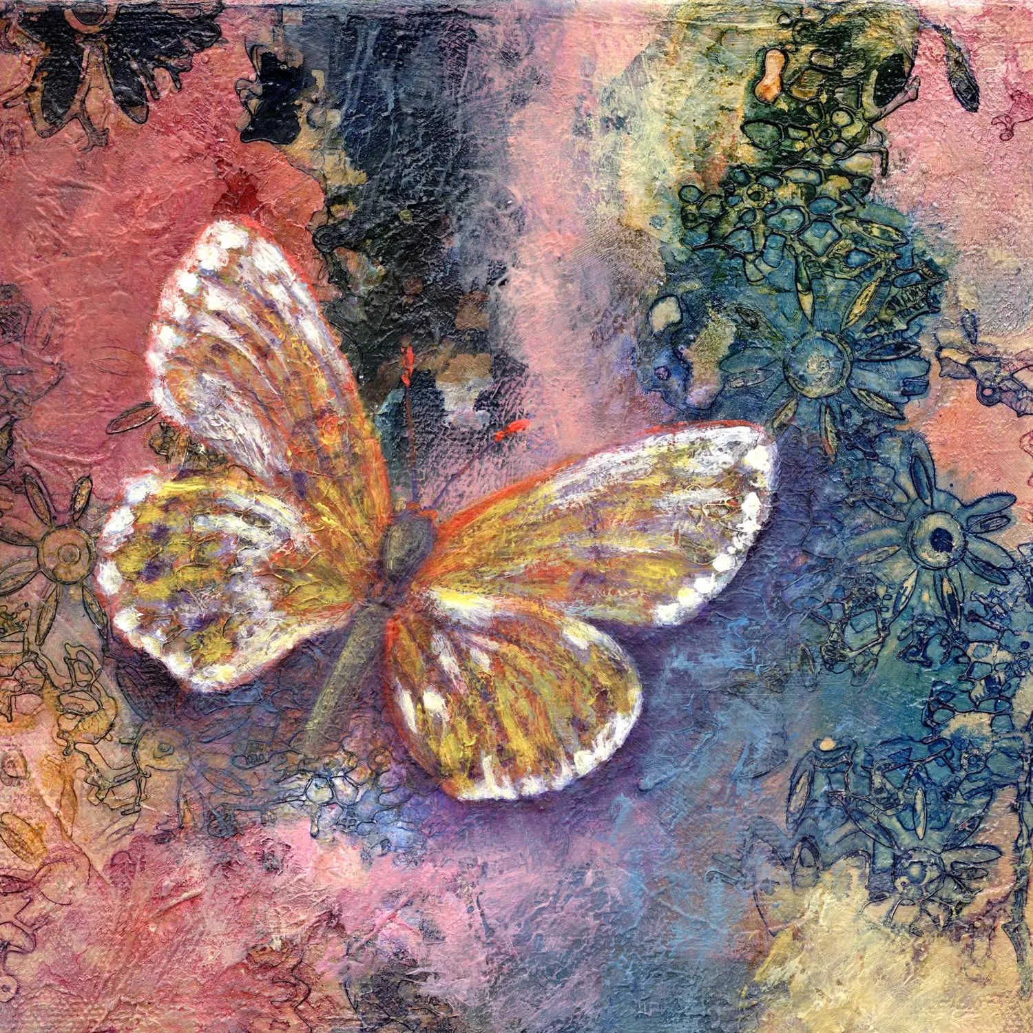 The Perpetuation of Chaos - mixed media artwork